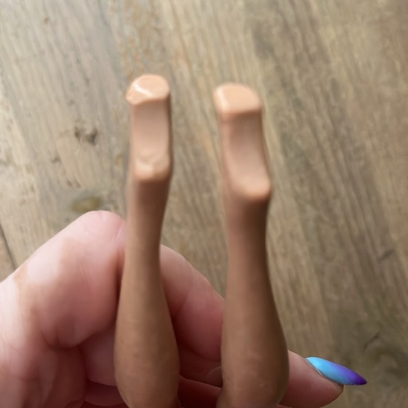 Vintage “Midge” Barbie Doll Painted Hair 11.5” Brunette Mattel Straight Leg - Picture 9 of 9